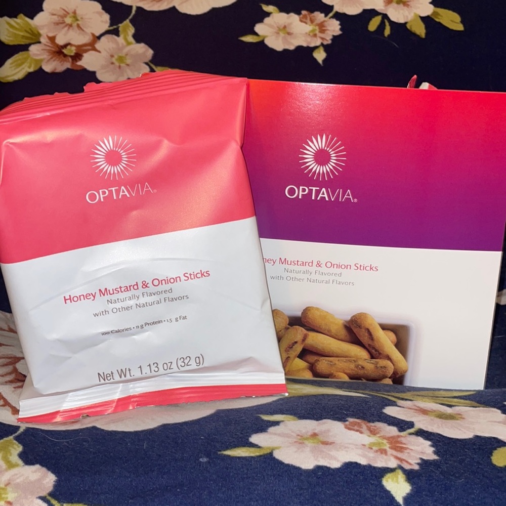 Optavia Honey Mustard and Onion Sticks 11/2/23 6 pouches!